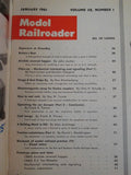 Model Railroader Magazine 1961 January Britain's Best Airslide covered hopper.