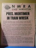 NMRA Staff Newsletter Lot of 7 Issues 60’s & 70’s National Model Railway Associa