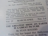 White Tops Circus Magazine 1952 March April Hargreaves Circus