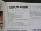 Carnival Midway Vol 15 #5 September/October 2013 The Zipper Building a Water Sho