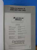 Railroad Model Craftsman Magazine Bound Volume 70 June 2001 - May 2002