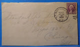 RPO New York & Chicago Envelope 1934 July 3 TG 47