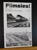 Flimsies West Issue #131 March 14, 1992 News Magazine of Western Railroading