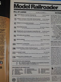 Model Railroader Magazine 1981 November Brass project for beginners Lichen trees