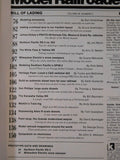 Model Railroader Magazine 1989 February Modeling tenements Milw Electric snow sw