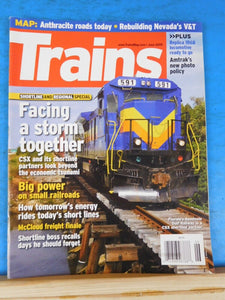 Trains Magazine 2009 June Anthracite roads today Facing a storm together