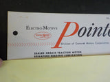 EMD Pointers 1957 August 13 #67 Sealed grease traction motor armature bearing lu
