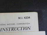 EMD Maintenance Instructions MI 4334 Locomotive controller AAR roller switch typ
