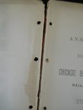Chicago Burlington & Quincy Railroad Company Annual Report 1887 Dec 31