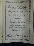 Plate Classic Lullabies of the World Brahms' Lullabye by Gerda Neubacher