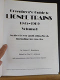 Greenberg's Guide to Lionel Trains 1945-1969 VOL 1 Motive Power & Rolling Stock