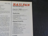 Railfan & Railroad Magazine 1982 March 13 Alco short lines IN NY Chessie #614