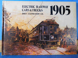 Electric Railway Cars & Trucks John Stephenson Co. 1905 reprint Stephenson Co Ca