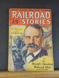 Railroad Stories Magazine 1936 June Hoodoo Engine EH Harriman