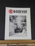O&W Observer 1974 March Vol 4 #4 Cadosia Freight house Depot plan Oswego Midland