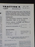 Traction & Models #207 July 1983 Scratchbuilding in O