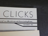 Wheel Clicks 1982 December Pacific Railroad Society Caltrain on Track