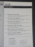 Railway Age 1967 August 7 Transit Issue Seattle raises its transit sights BART
