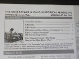 Chesapeake and Ohio Historical Magazine 2015 January February Winter  C&O HS