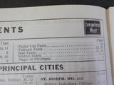 Burlington Route System Public Timetable 1955 November- 1956 April