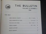 NRHS Bulletin 1968 Vol 33 #2  Green Mountain Trolleys, steam locomotives DB C&L