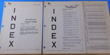 Ford Motor Co. Instruction Manual 1949 -1951 Lot of 2 + specification Charts