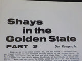 Pacific News #93 Pacific Rail News  Shays in the Golden State