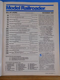 Model Railroader Magazine 1989 November Scratchbuild ATSF Roundhouse