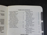 Southern Pacific Employee Timetable #13 San Antonion Division 1983 SP