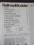 Railroad Modeler 1972 November Loco rip track Fuel & Water car  Southern RY Loco