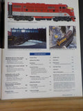 Model Railroader Magazine 1996 August Passenger operation Chesapeake System Bric
