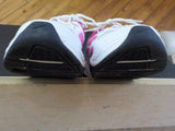 Nike Tekno womens sneakers A03108-104 Size 9 White, Hot Pink & Neon Orange