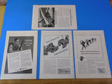 Ads Association of American Railroads Lot #7 Advertisements from magazines (10)
