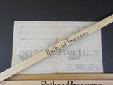 Blueprint Philadelphia & Reading 50 Ton Drop End Gondola Cl. GHC BP #308