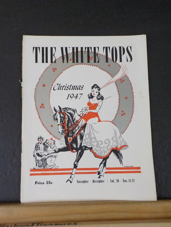 White Tops Circus Magazine 1947 September October Loose covers