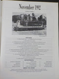 Model Railroading 1992 November Conrail C40-8W 89' Autoracks Scenery on track