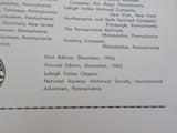 Railroads in the Lehigh River Valley REVISED edition 1962 Spiral bound