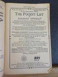 Pocket List of Railroad Officials #297 1969 1st quarter