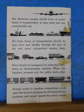 Boston & Maine Railroad Employee Magazine 1955 September October 64th Budd car a