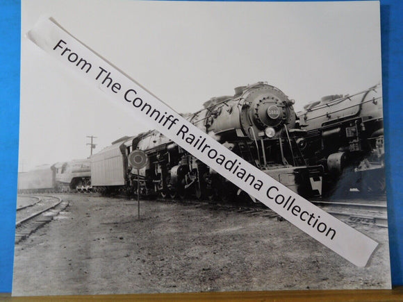 Photo Norfolk & Western Locomotive #1222 N&W 8X10 B&W