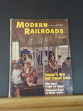 Modern Railroads 1966 June Canada's new rail transit Lines Montreal Subway