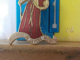 Jaycees Minnesota Viking Woman Red Dress Jaycee Women    PIN