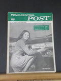 Penn Central Post Employee Magazine 1974 January-February New rail act.  Managem