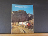 Southern Pacific Company Annual Report 1975 Financials Railway Map