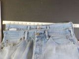 Levi's 501 Men's distressed jeans Button Fly 31 X 34  TWO PAIR well worn