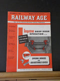 Railway Age 1954 October 11 Why damp rail is slippery Car ownership is still