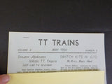 TT Trains 1956 May Vol 2 No 3 Stauter abdicates wole TT empire