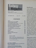 Railway Magazine 1971 October Replacements for the 4-SUBs Scotland's Biggest Sig