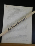 History of the Frisco Railway Through 1957 Stapled 16 pages