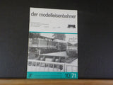 Der Modelleisenbahner 1971 Oktober Trade journal for model railroaders